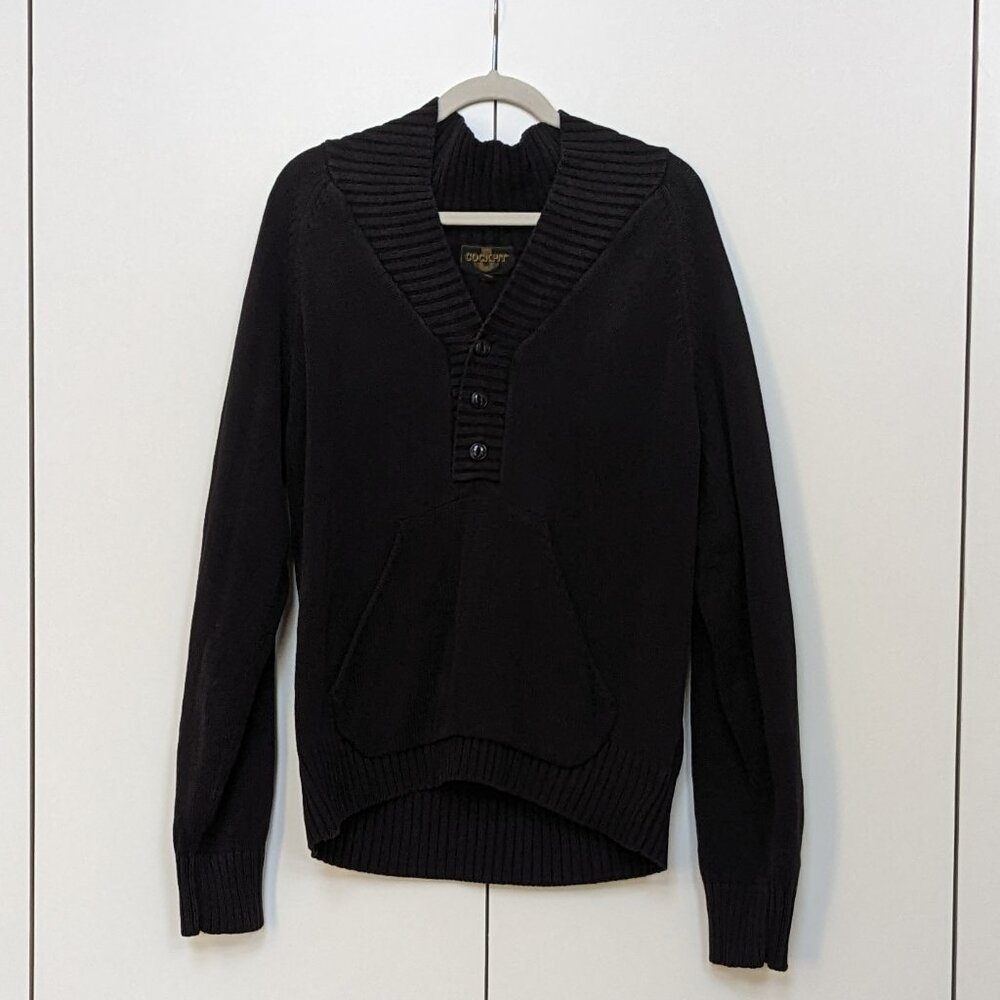 Black Pullover Sweater – The Cockpit
